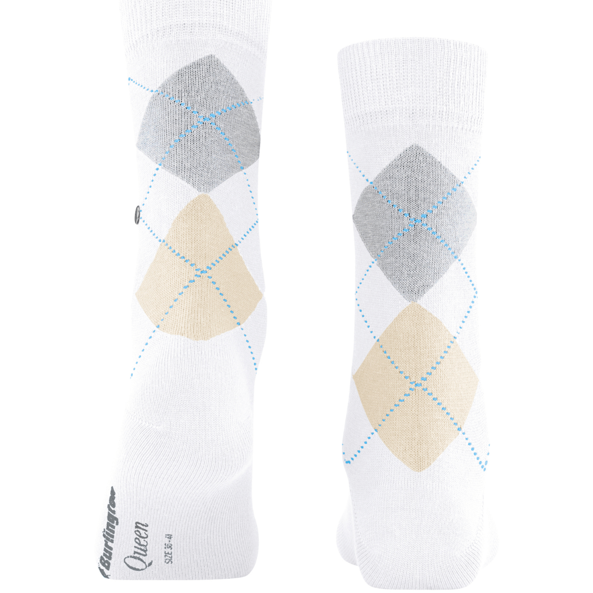 Burlington Queen strømper, hvid - 22044 - 2005 - White