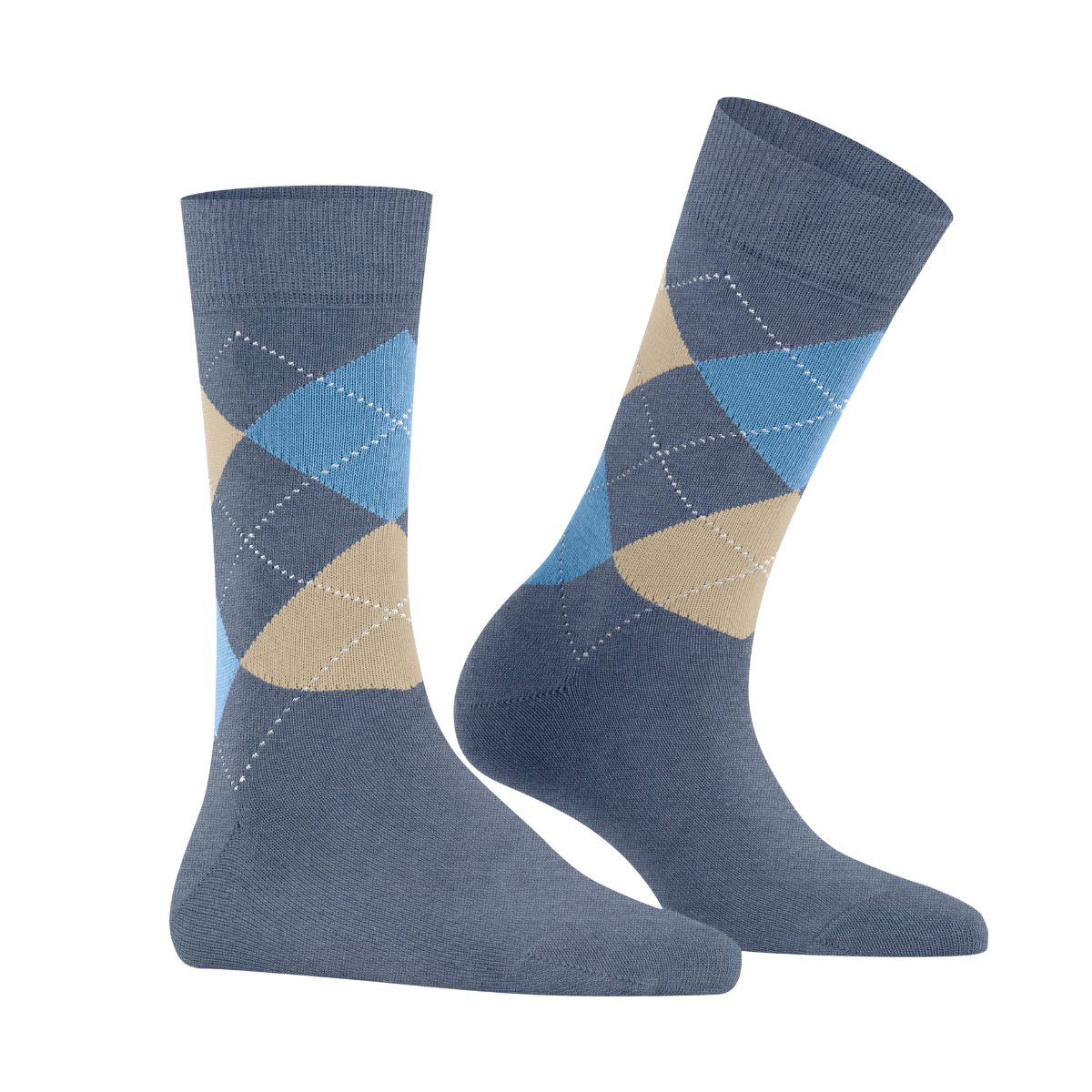 Burlington Queen strømper, blå - 22004 - 6662 - Light Jeans