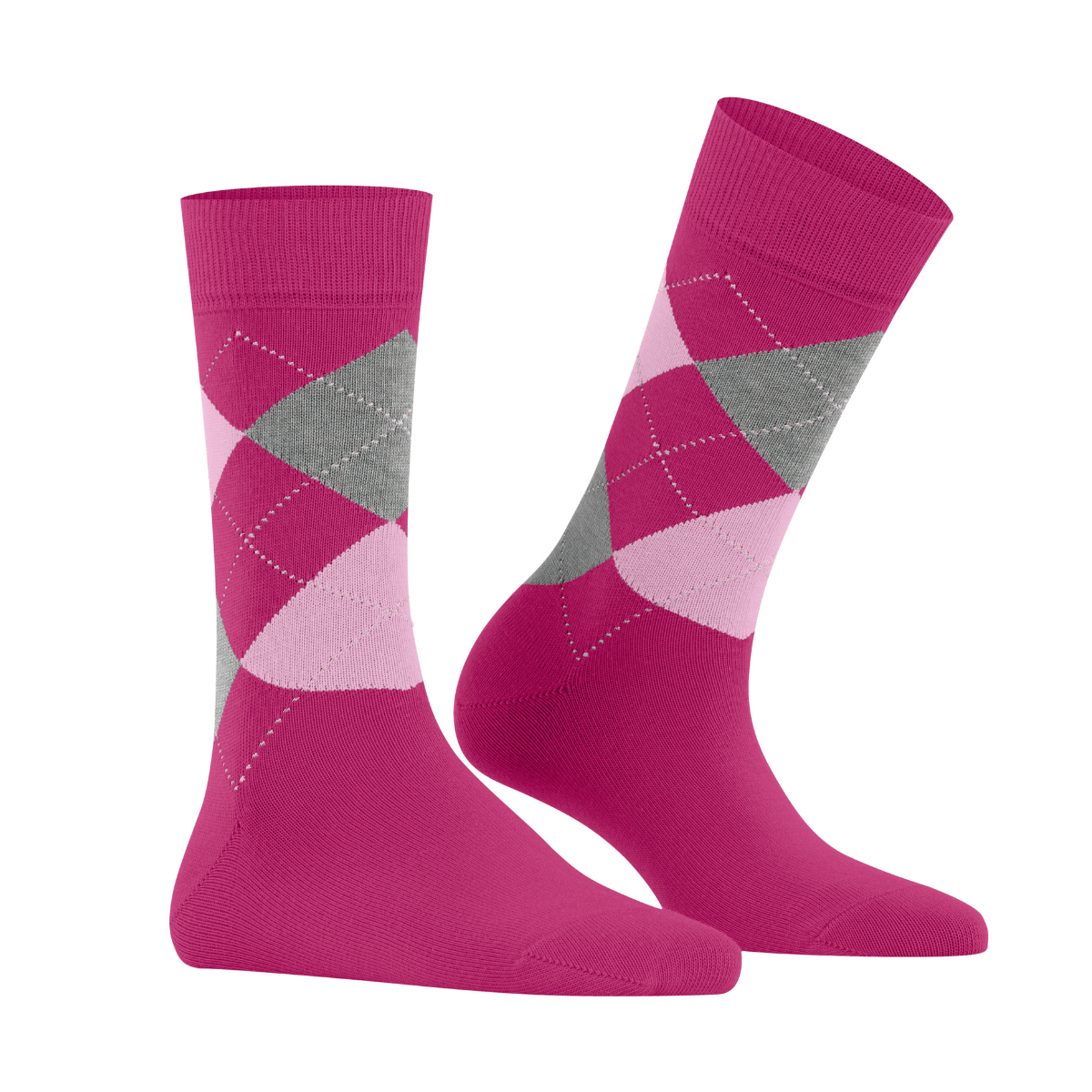 Burlington Queen strømper, pink - 22004 - 8764 - Aubergine