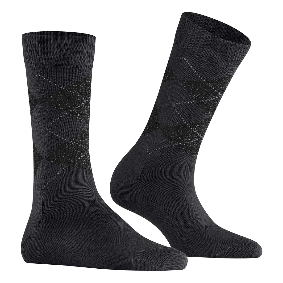 Burlington Marylebone Glitter strømper, sort - 22182 - 3004 - Black