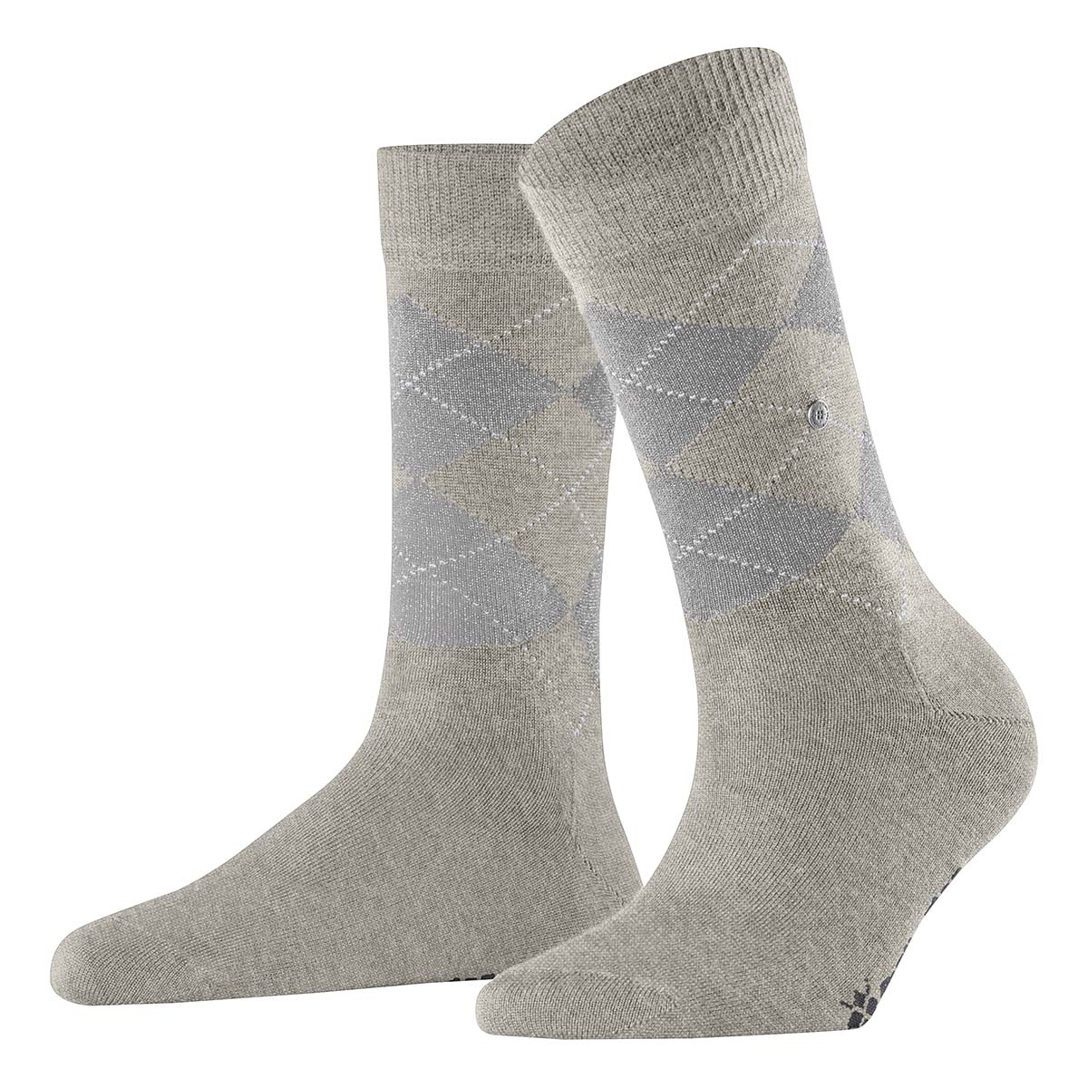 Burlington Marylebone Glitter strømper, grå - 22182 - 3771 - Light Grey