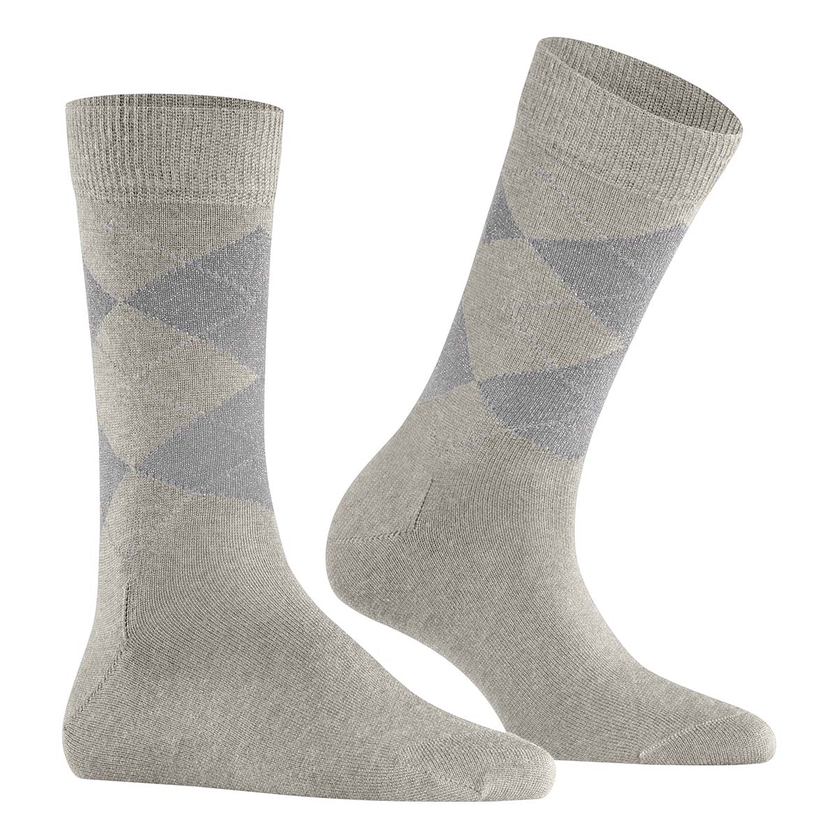 Burlington Marylebone Glitter strømper, grå - 22182 - 3771 - Light Grey