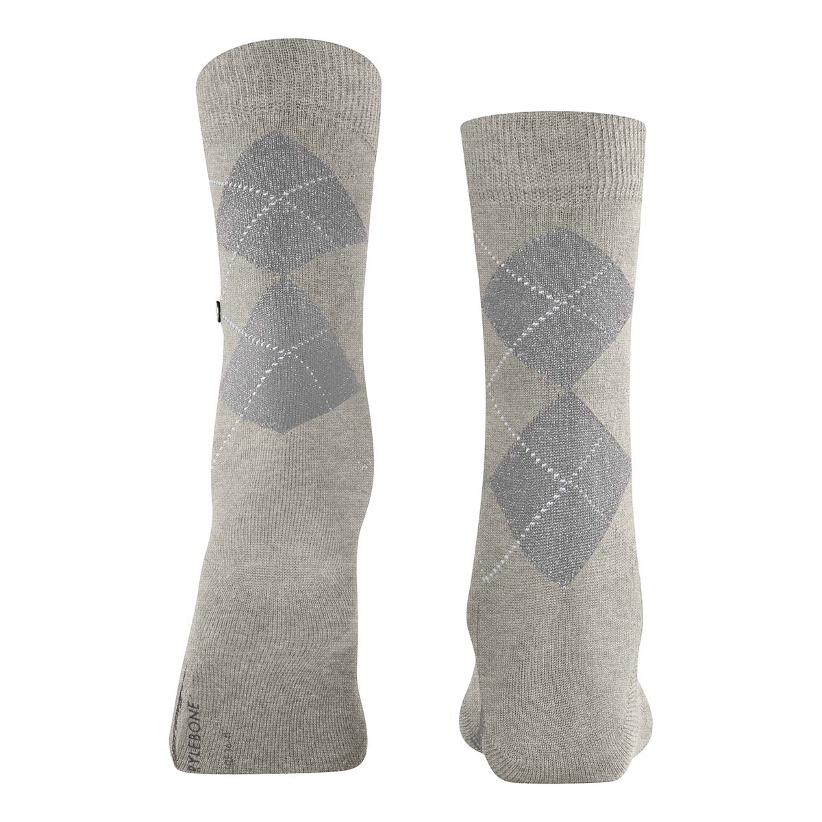 Burlington Marylebone Glitter strømper, grå - 22182 - 3771 - Light Grey