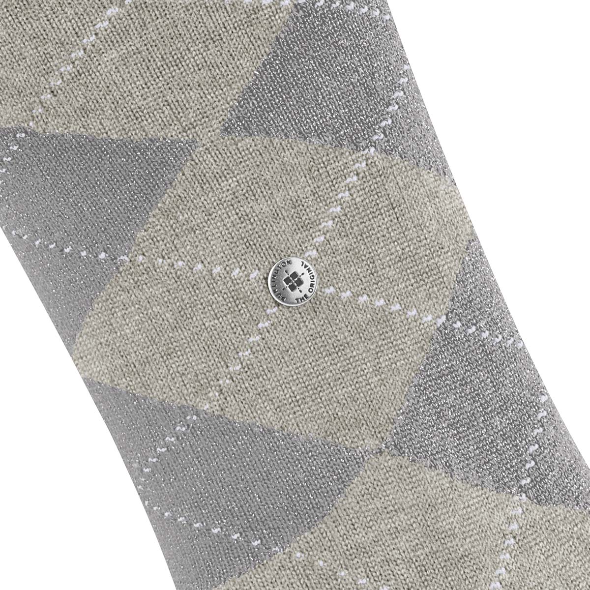 Burlington Marylebone Glitter strømper, grå - 22182 - 3771 - Light Grey