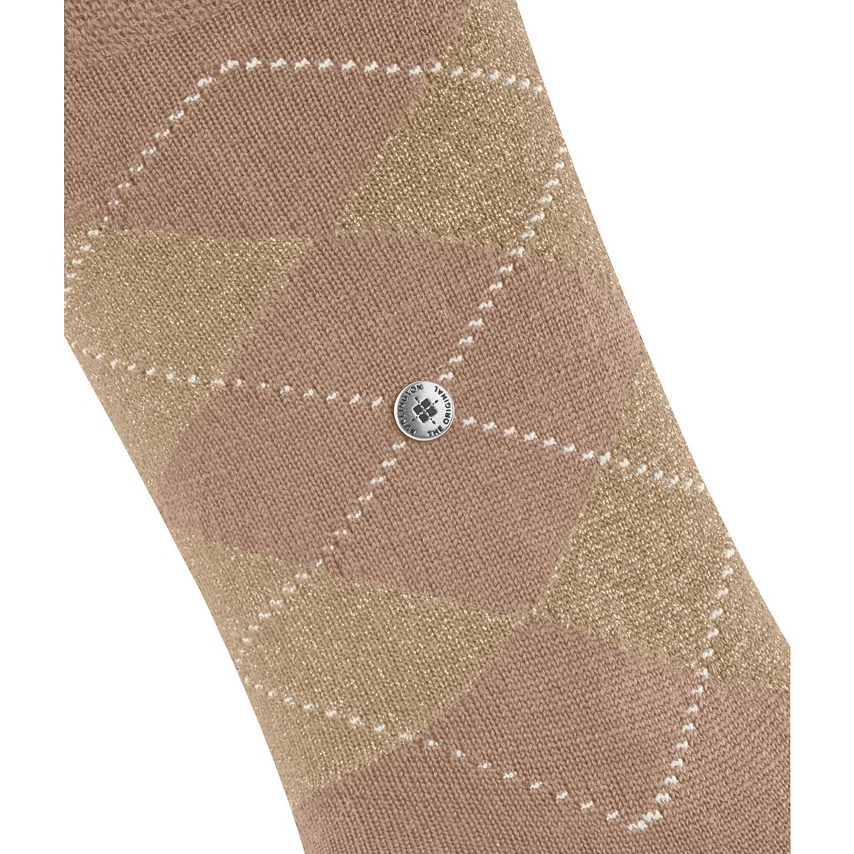 Burlington Marylebone Glitter strømper, brun - 22182 - 5038 - Camel