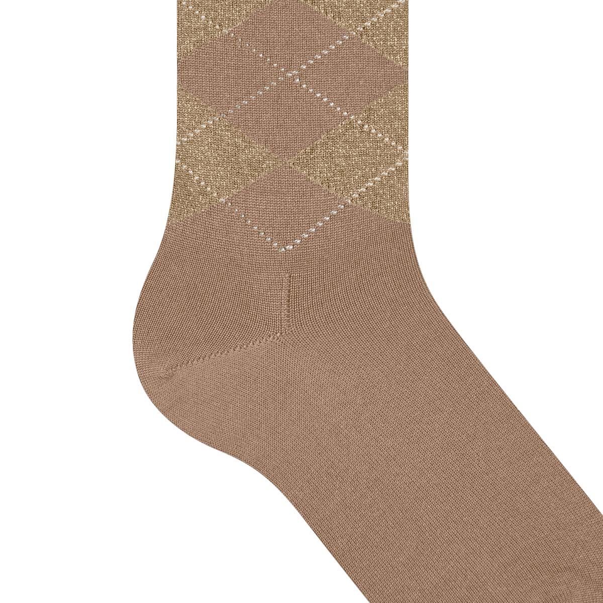 Burlington Marylebone Glitter strømper, brun - 22182 - 5038 - Camel