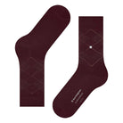 Burlington Marylebone Glitter strømper, rød - 22182 - 8435 - Claret