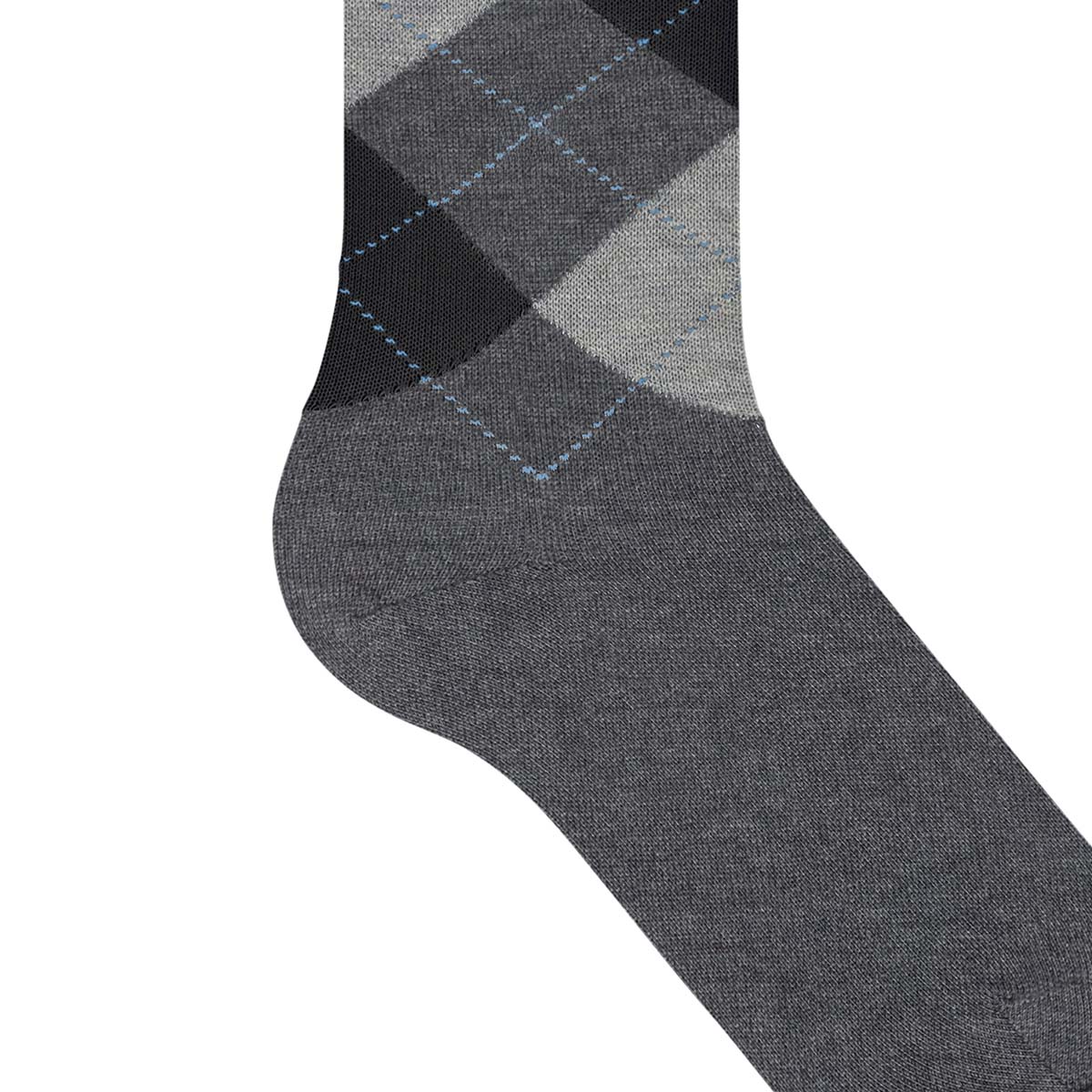Burlington Queen knæstrømper, grå - 22304 - 3974 - Grey Melange