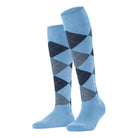 Burlington Queen knæstrømper, lyseblå - 22304 - 6541 - Light Blue