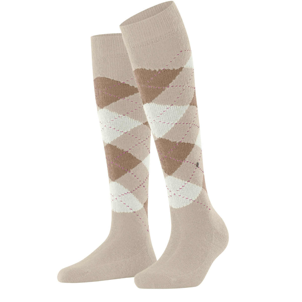 Burlington Whitby knæstrømper, brun - 22319 - 5039 - Sun