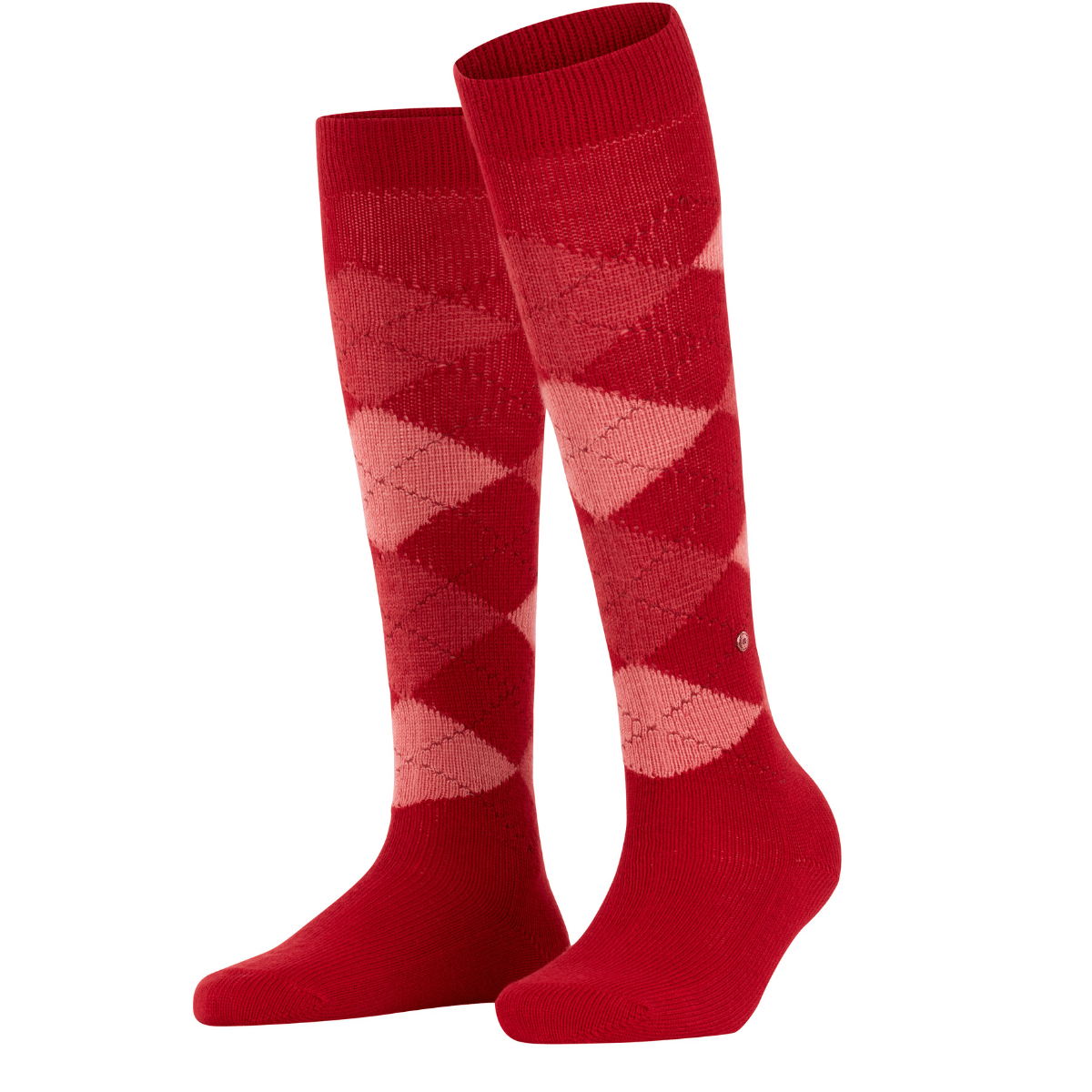 Burlington Whitby knæstrømper, rød - 22319 - 8226 - Vermillion Red