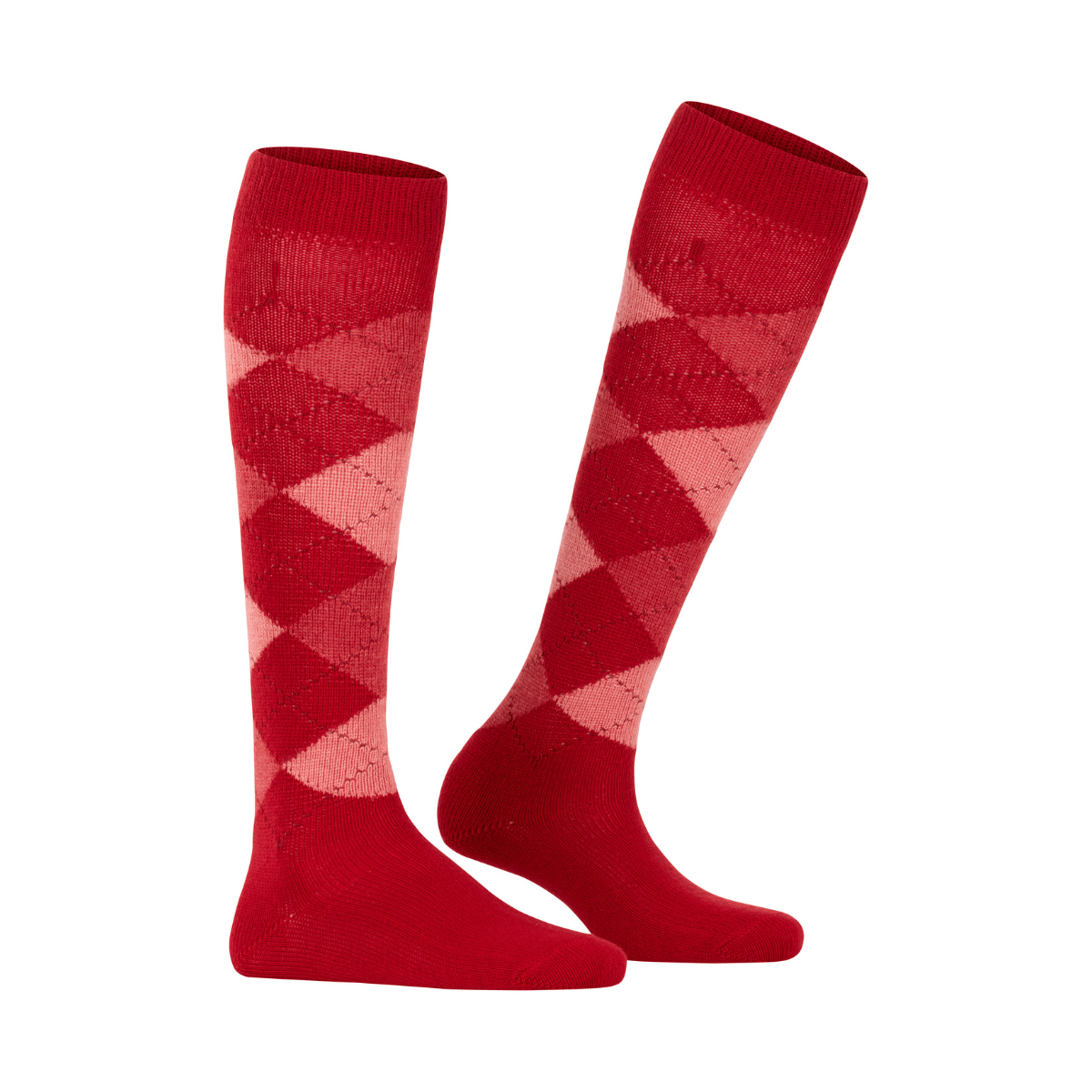 Burlington Whitby knæstrømper, rød - 22319 - 8226 - Vermillion Red