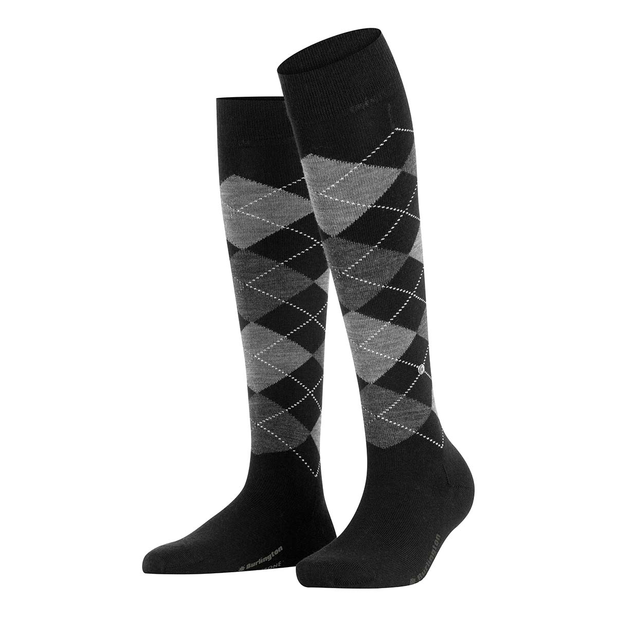 Burlington Marylebone knæstrømper, sort - 22373 - 3000 - Black