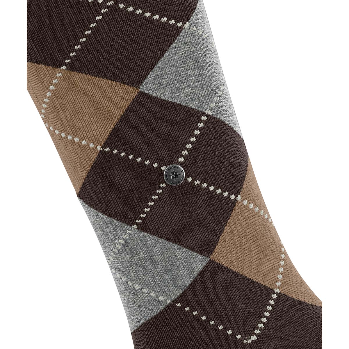Burlington Marylebone knæstrømper, brun - 22373 - 5235 - Dark Brown