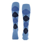 Burlington Marylebone knæstrømper, blå - 22373 - 6554 - Cornflower Blue