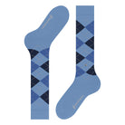 Burlington Marylebone knæstrømper, blå - 22373 - 6554 - Cornflower Blue