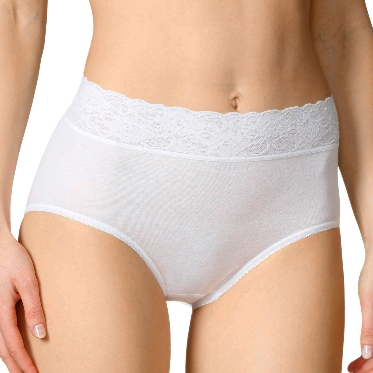 Calida Iconics midi trusse, hvid - 23907 - 001 - White