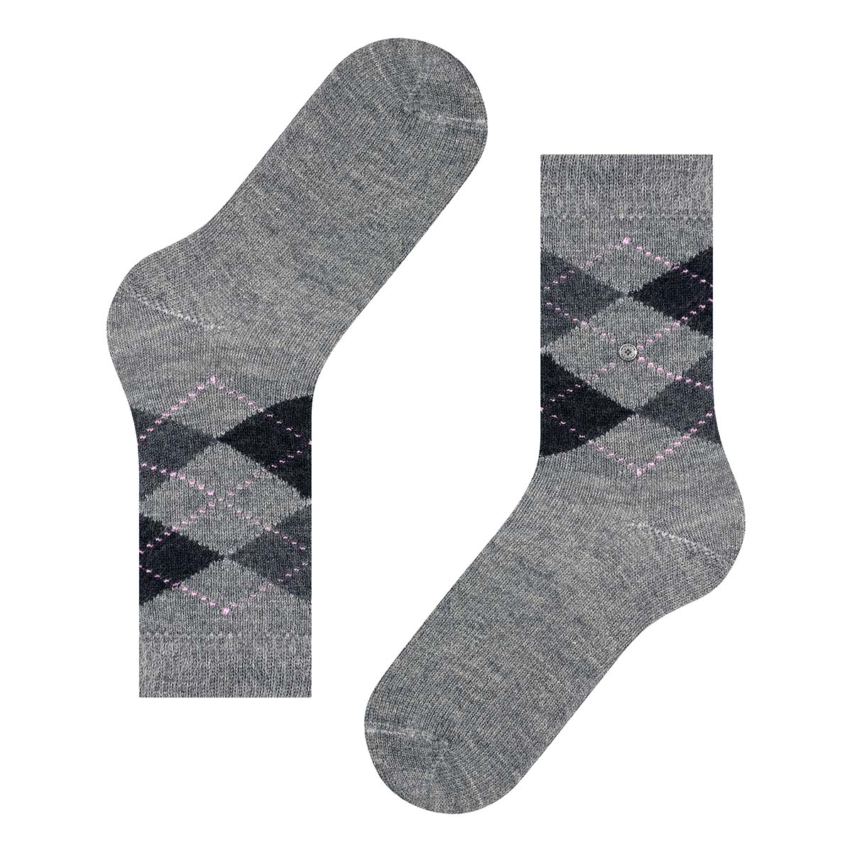 Burlington Whitby strømper, grå - 24080 - 3397 - Grau