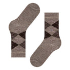 Burlington Whitby strømper, brun - 24080 - 5413 - Nutmeg Mel.