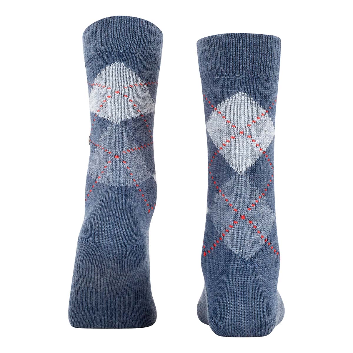 Burlington Whitby strømper, blå - 24080 - 6222 - Deep Blue
