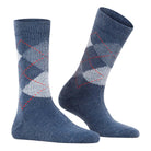 Burlington Whitby strømper, blå - 24080 - 6222 - Deep Blue