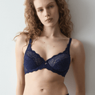 Triumph Amourette W BH med bøjle, blå - 10209574 - 00XF - Admiral