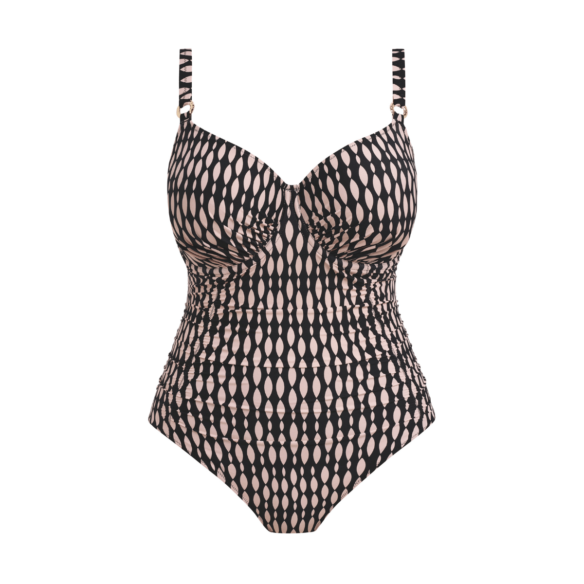 Fantasie Shell Bay badedragt med bøjle, sort - FS506937 - DEB - Desert Blush