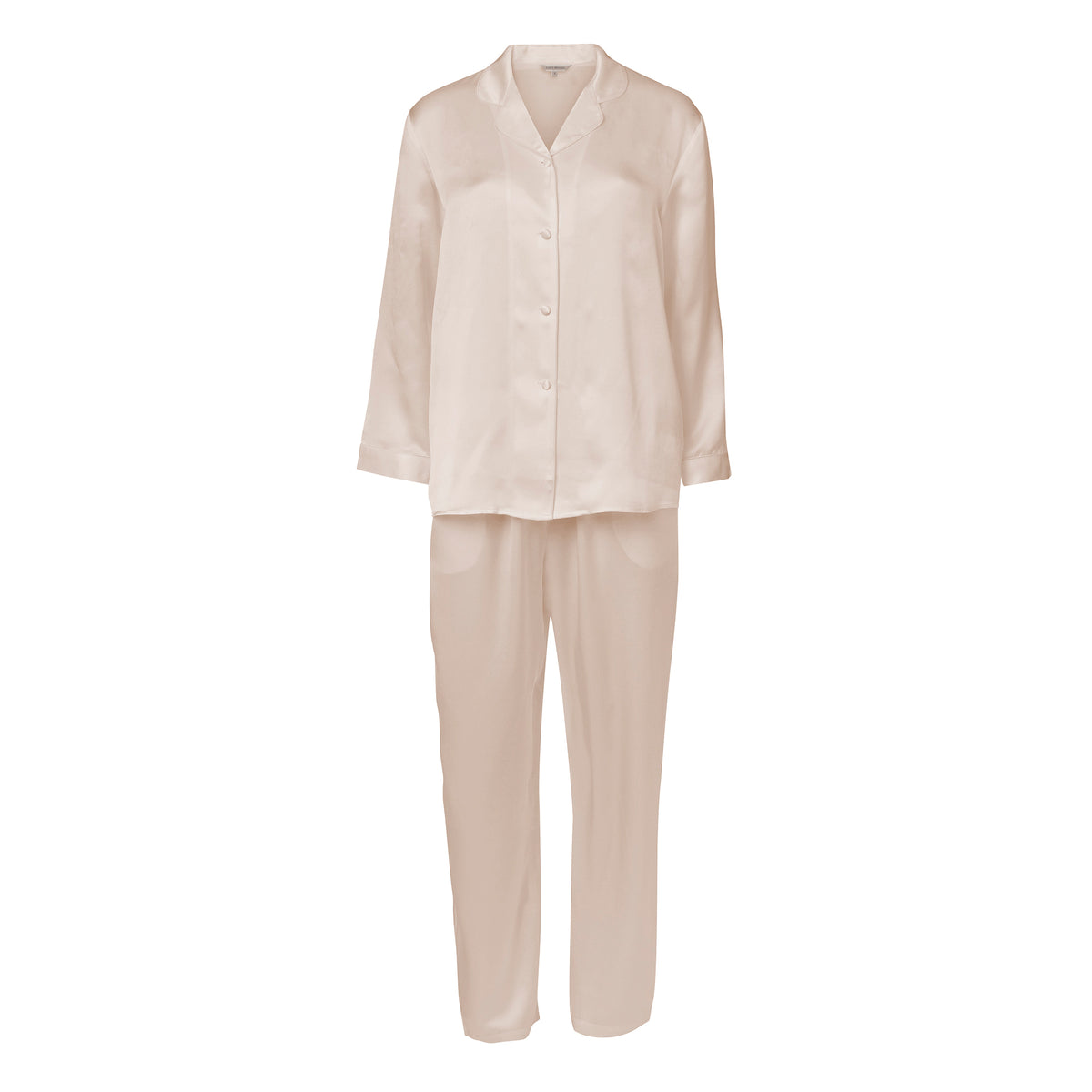 Lady Avenue Pure Silk pyjamas, creme - 25-80112 - 104 - Bailey