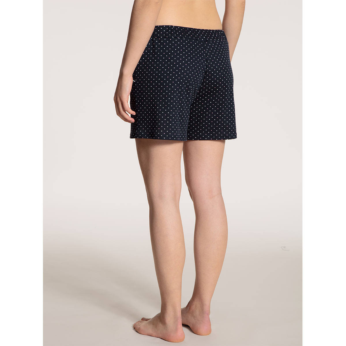 Calida Favourites Dreams Pyjamas shorts, sort - 26239 - 339 - Dark Lapi