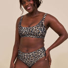 Copenhagen Cartel Ubud midi bikinitrusse, leopard - 2805 - Leopard - Leopard
