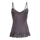 Lady Avenue Pure Silk Camisole top, grå - 29-10600 - 354 - Graphite