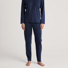 Calida Favourites Dreams natbukser, blå - 29054 - 488 - Peacoat