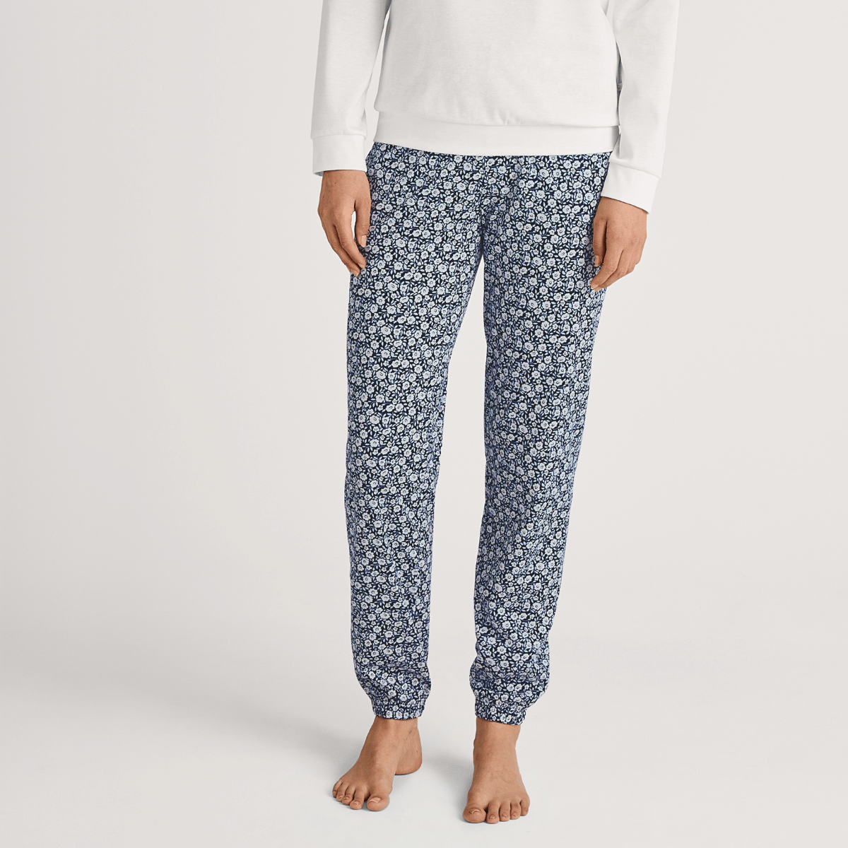 Calida Favourites Sleep natbukser, blå - 29279 - 488 - Peacoat