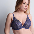 Aubade Vibes trekant BH, lilla - 2BF12 - Denim - Denim