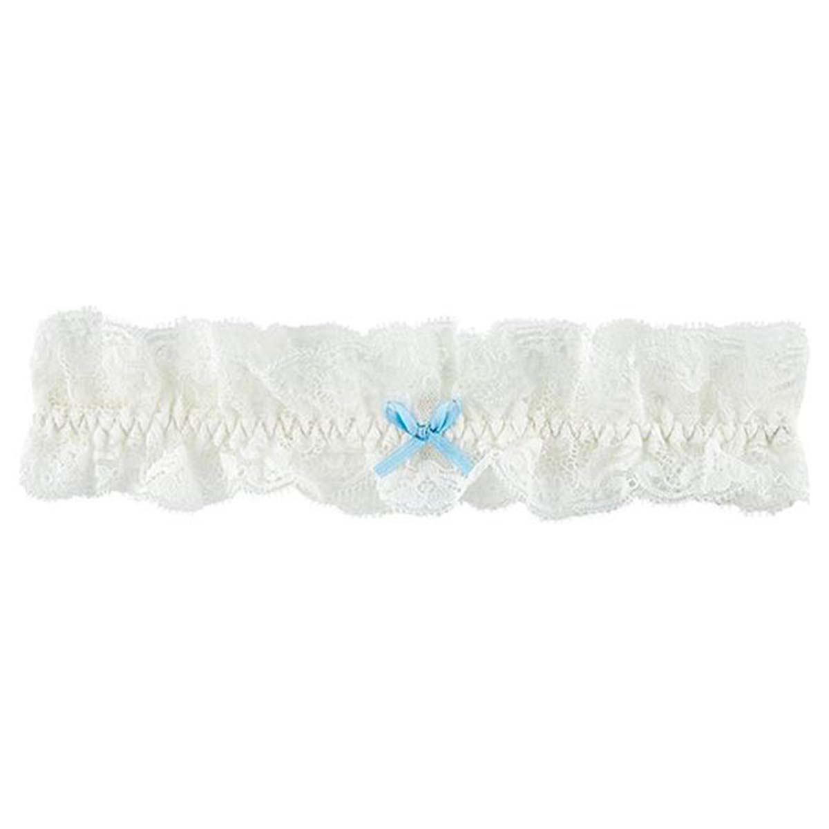 Aubade Kiss Of Love strømpebånd, hvid - 2C99 - OPAL - Opale