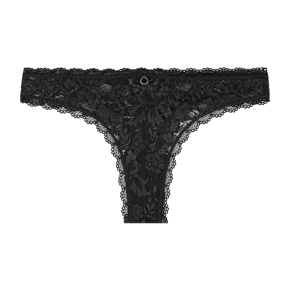 Aubade Rosessence tanga trusse, sort - 2K26 - BLAK - Black