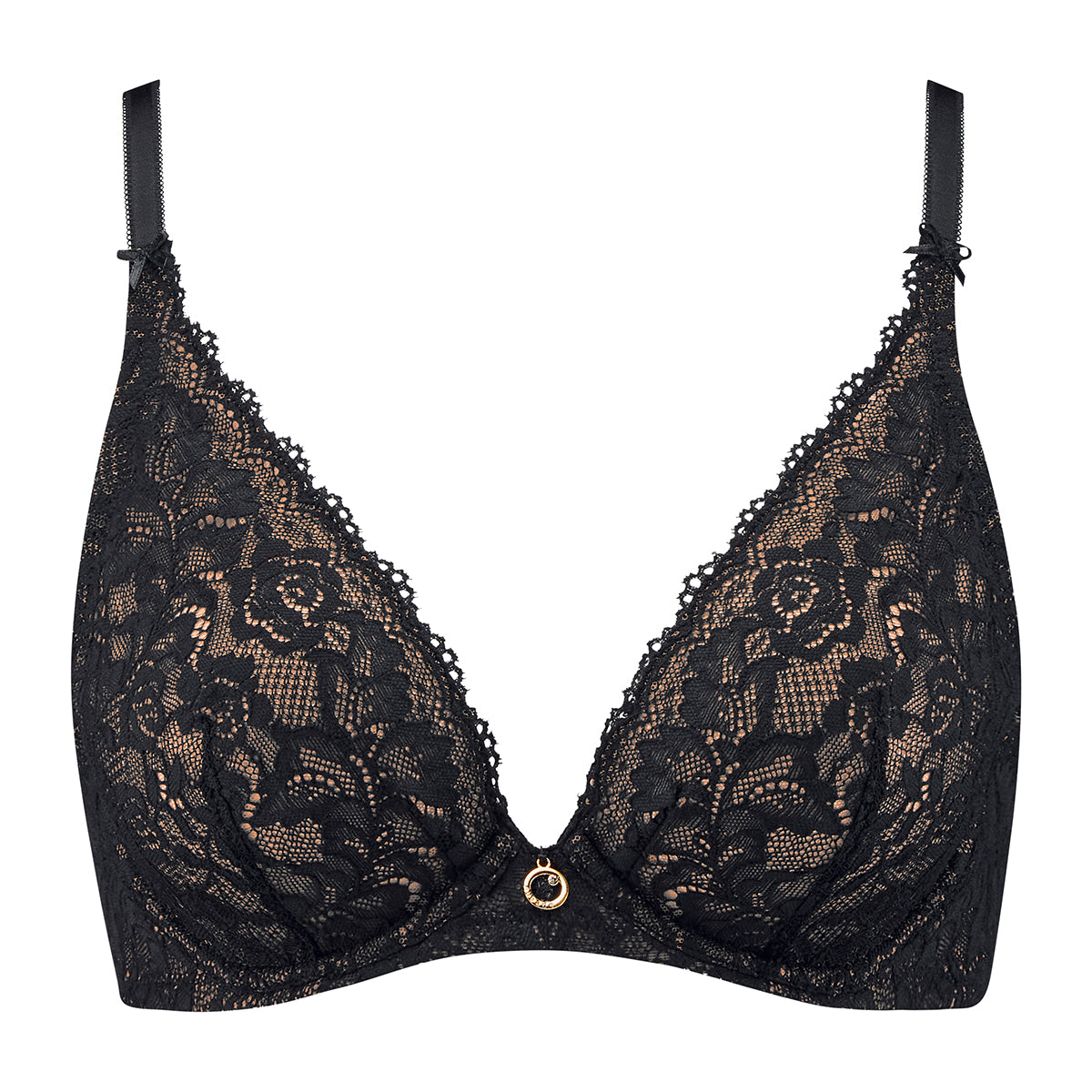Aubade Rosessence trekant BH, sort - 2KF12 - BLAK - Black