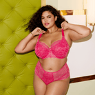 Elomi Darcie maxi trusse, pink - EL302980 - AZA - Azalea