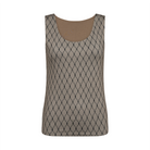 Hype The Detail Printed top, beige - 3-200-1 - 45 - Sand