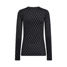 Hype The Detail Printed bluse, sort - 3-200-14 - 46 - Black
