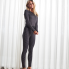 Hype The Detail Printed bluse, sort - 3-200-14 - 46 - Black