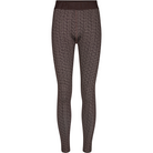 Hype The Detail Printed leggings, brun - 3-200-21 - 35 - Brown
