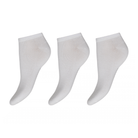 Hype The Detail 3-pak bambusankelstrømper, hvid - 3-21499-65 - 1200 - White