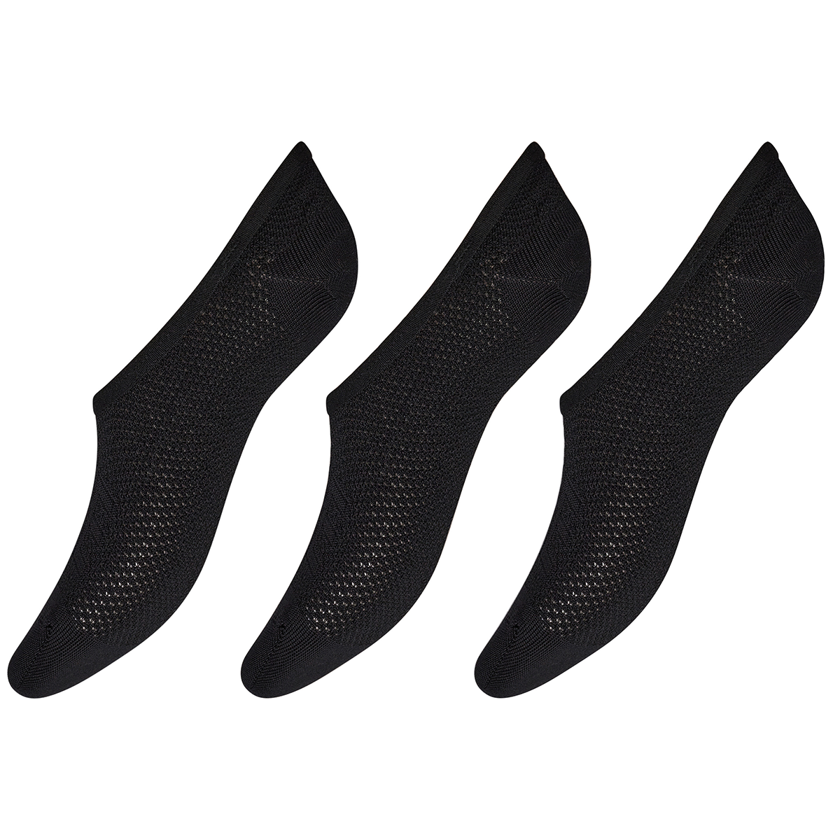 Hype The Detail 3-pak footies, sort - 3-22241-6000 - 1100 - Black