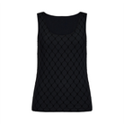 Hype The Detail Mesh top, sort - 3-300-01 - 9 - Black