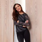 Hype The Detail Mesh bluse, sort - 320-1400 - 9 - Black
