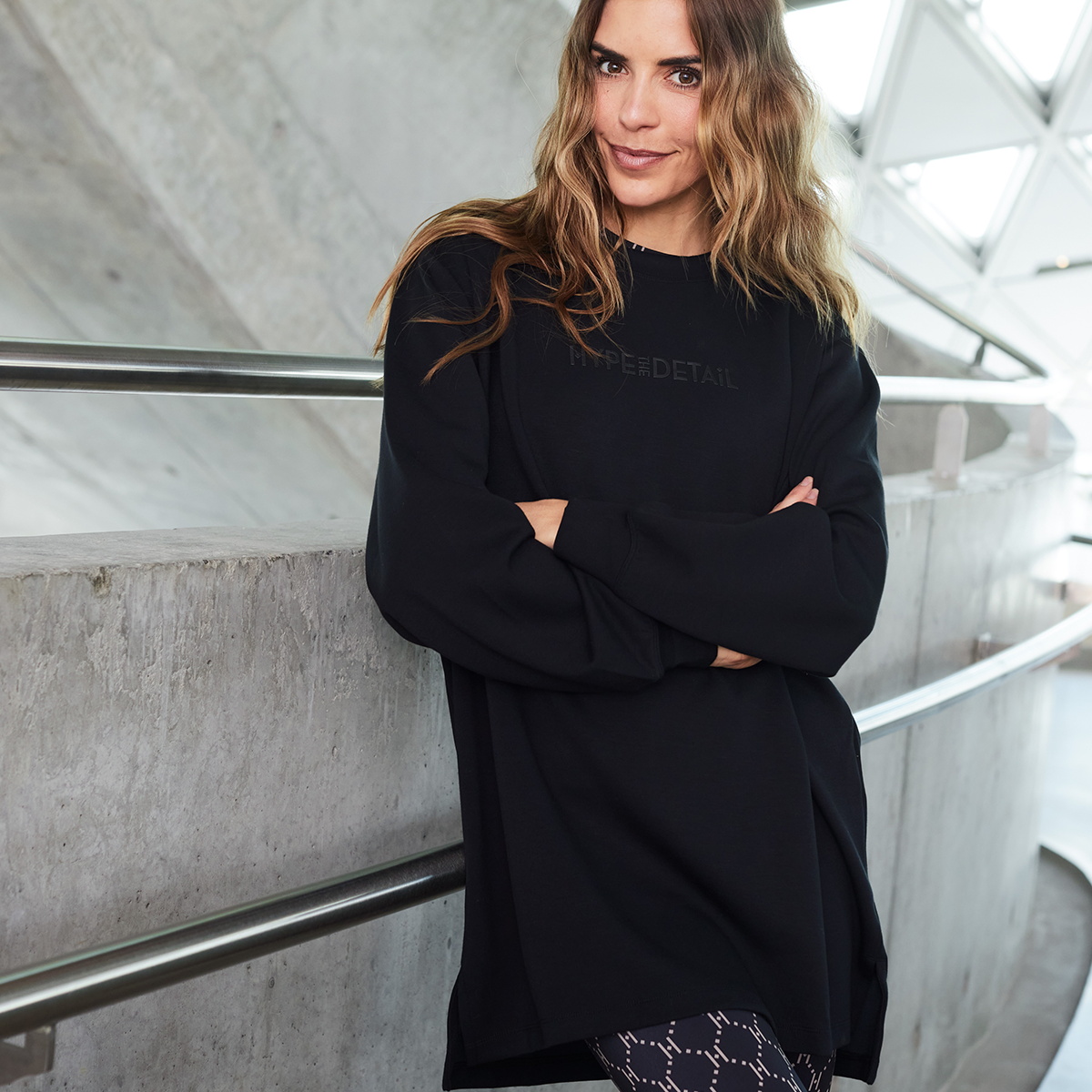 Hype The Detail Sweat bluse, sort - 3-550-14 - 9 - Black