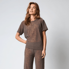 Hype The Detail t-shirt, brun - 3-852-25 - 02 - Brown