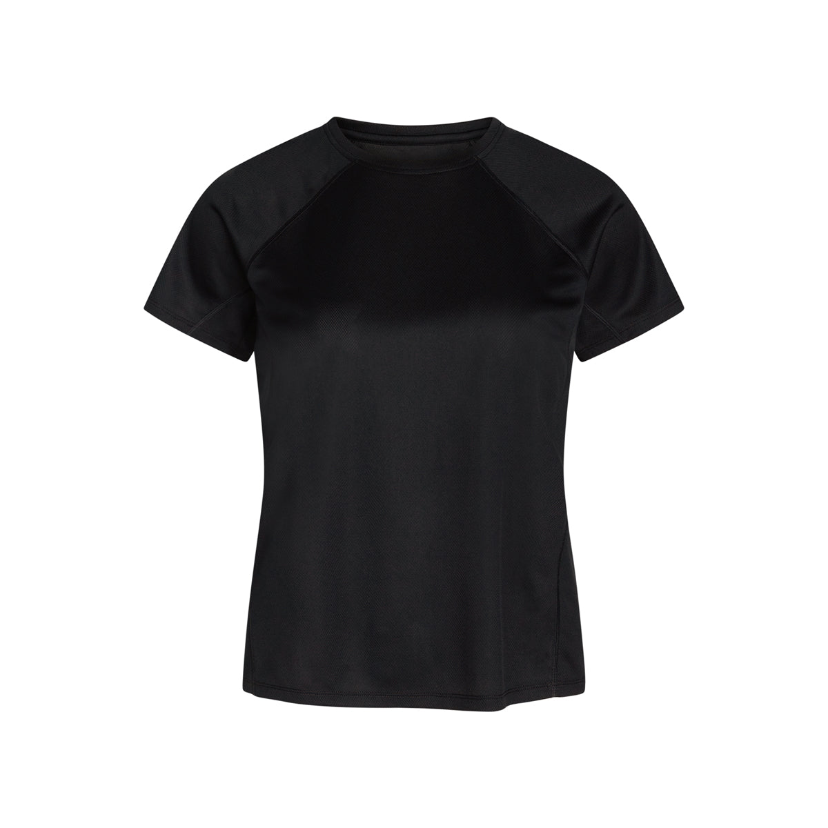 Zebdia Women Sports t-shirt, sort - 30003 - 4007 - Black
