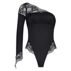 Hunkemöller Azalea bodystocking, sort - 300217 - Caviar - Caviar